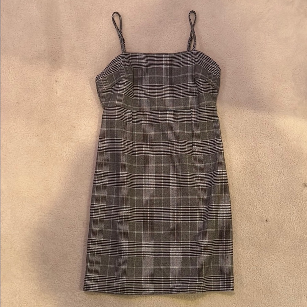 plaid pacsun dress